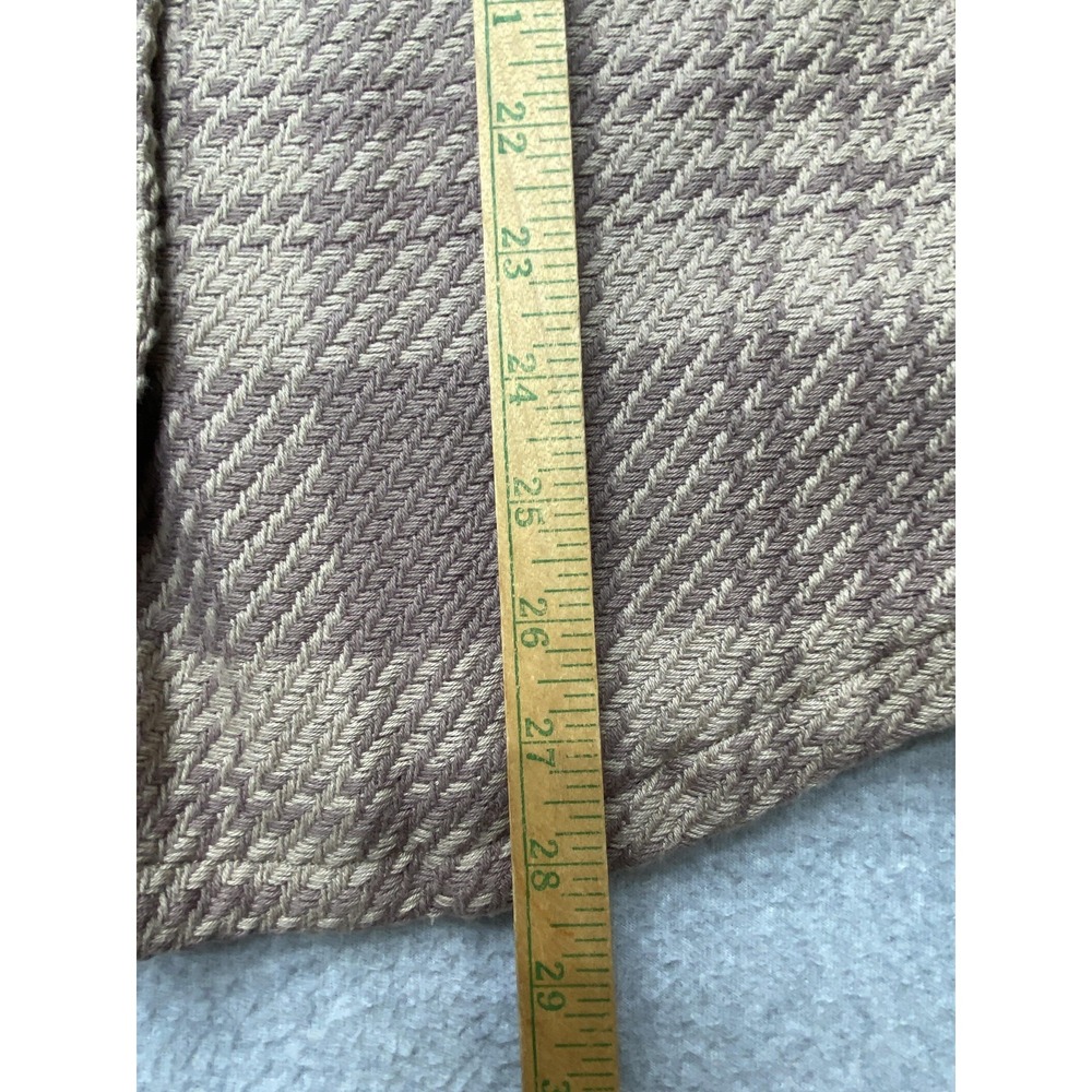 Outerknown Blanket Shirt Jacket Mens S Brown Plaid Quilted Lined Shacket - Picture 9 of 15